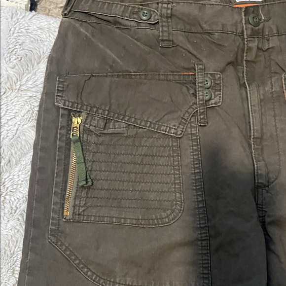 PRPS Dark Olive Cargo Pants - Picture 3 of 9